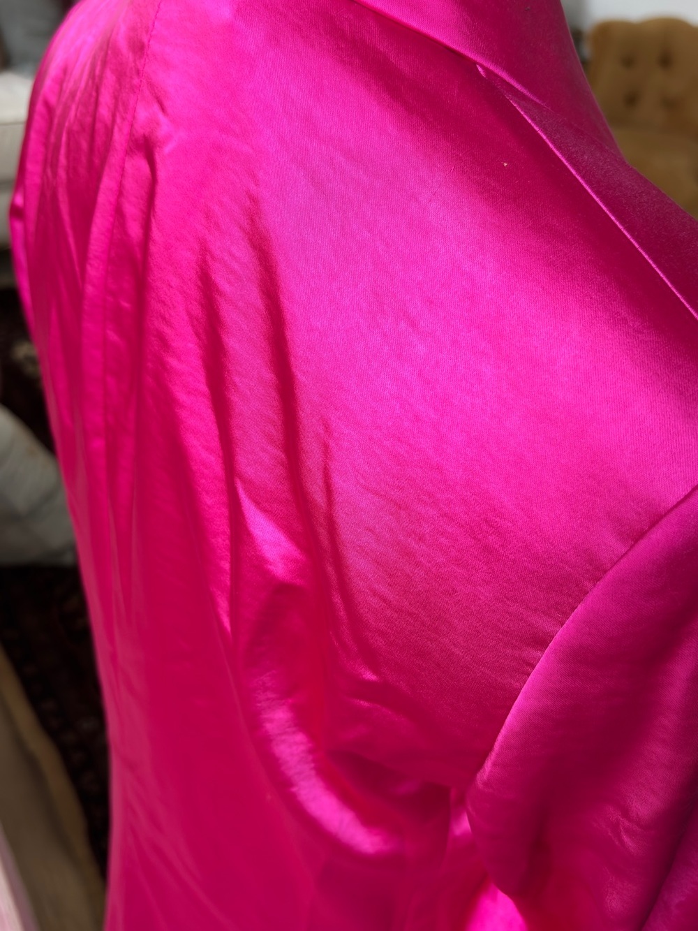 RACHEL Rachel Roy Women's Fuchsia Tailored Blazer - Picture 4 of 5